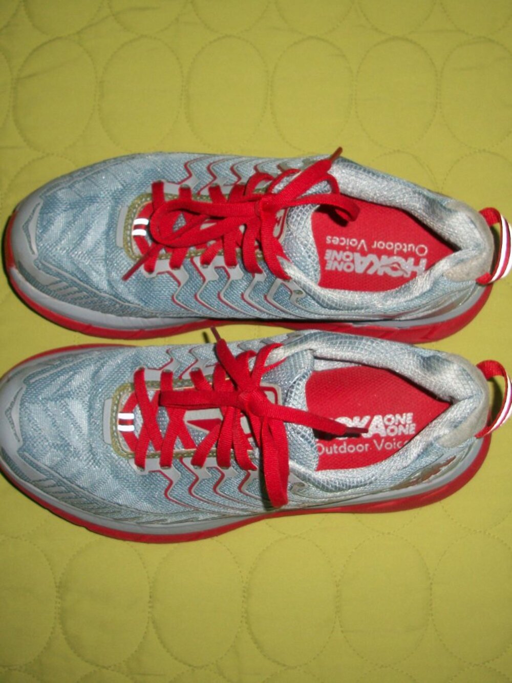 Hoka Women’s Light Blue/Grey Clifton 4 Running Shoes Size 6.5 - Picture 9 of 15